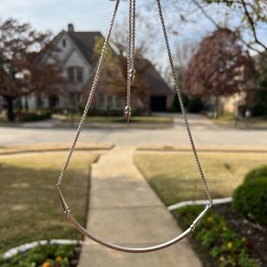 Kendra Scott Adjustable Chocker Necklace in Silver